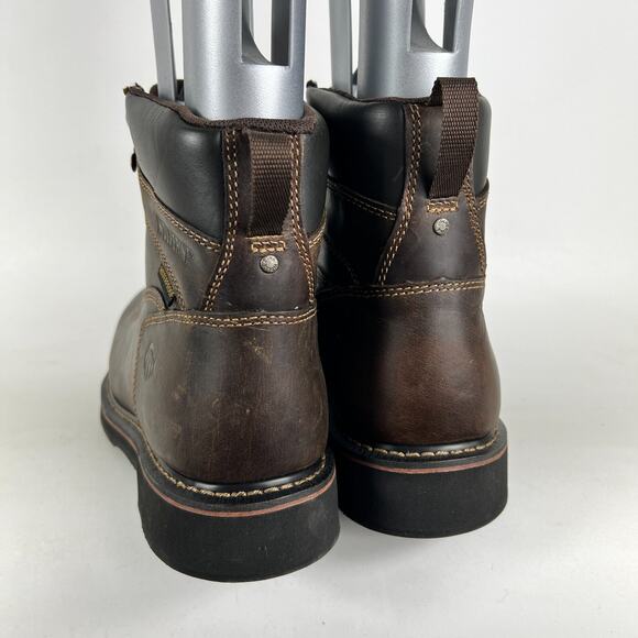Wolverine W10080 Brek-M Work Boots Men's 10 Brown DuraShocks Slip Resistant - Picture 9 of 11